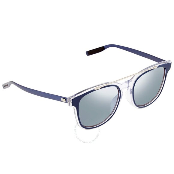 Dior Black Tie 211S (LCUT7) Grey/Blue Flash Pilot Sunglasses - Picture 1 of 7